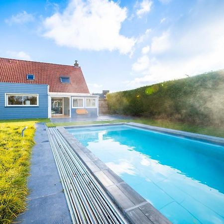 Grande maison avec piscine et jacuzzi à la campagne Desvres Extérieur photo