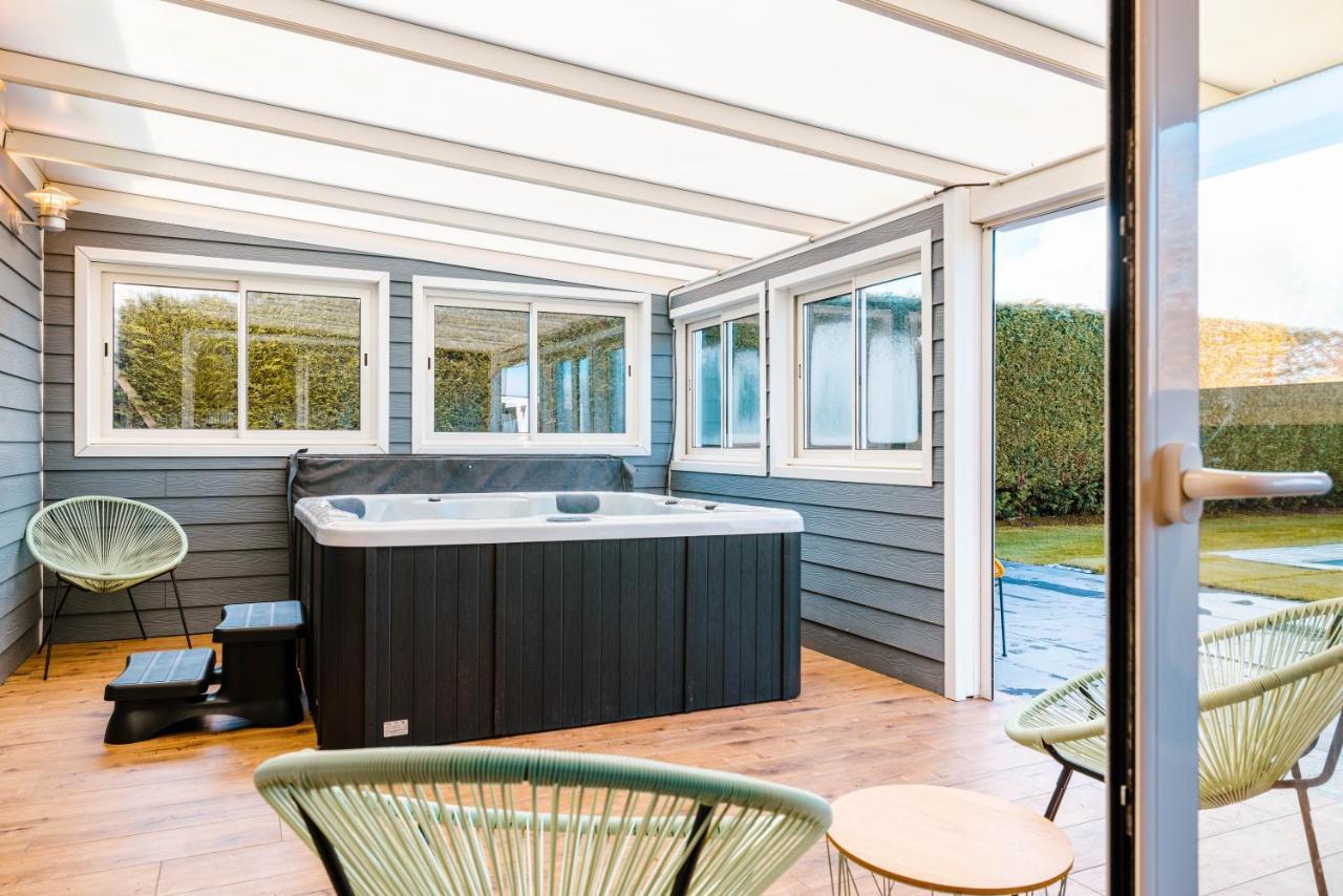 Grande maison avec piscine et jacuzzi à la campagne Desvres Extérieur photo