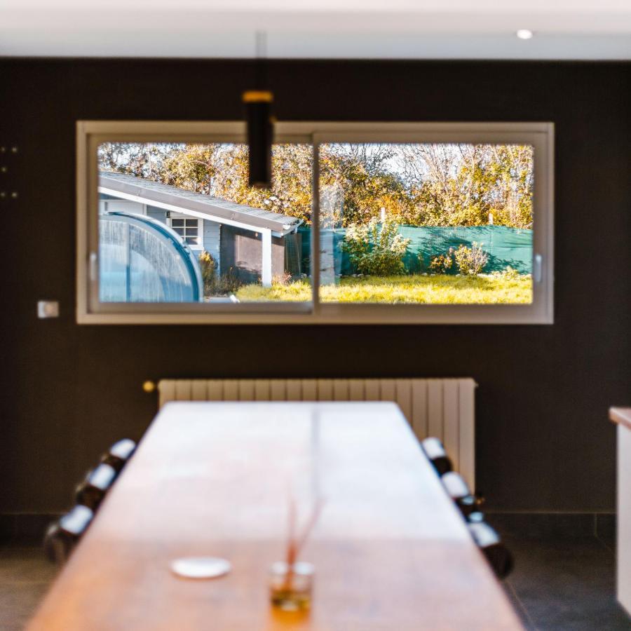 Grande maison avec piscine et jacuzzi à la campagne Desvres Extérieur photo